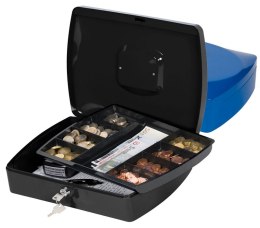 Kasetka na pieniądze Q-CONNECT, ekstra duża, 330x235x90mm, czarna