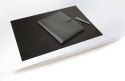 Podkład na biurko ze skóry 650x450 mm czarny DURABLE 730501