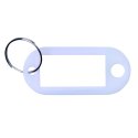 Zawieszki do kluczy OFFICE PRODUCTS, 50x20mm, 10szt., białe OFFICE PRODUCTS