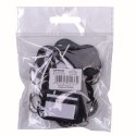 Zawieszki do kluczy OFFICE PRODUCTS, 50x20mm, 10szt., czarne OFFICE PRODUCTS