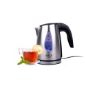 Czajnik elektryczny ADLER AD 1203, 1L, metal, srebrny