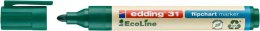 Marker do flipchartów e-31 EDDING ecoline, 1,5-3 mm, zielony