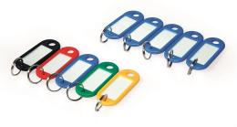 ZAWIESZKI DO KLUCZY 100SZT. ŻÓŁTY ARGO