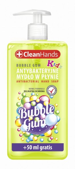 Mydło antybakteryjne CLEAN HANDS, guma balonowa, 300 ml