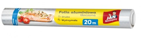 Folia aluminiowa JAN NIEZBĘDNY, z tłoczeniem, 20m