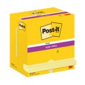 Karteczki samoprzylepne POST-IT® Super Sticky (655-S), 127x76mm, 12x90 kartek, jaskrawo żółte