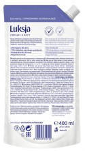 Kremowe mydło w płynie LUKSJA, len, zapas 400ml
