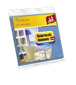 Ściereczki domowe do kurzu JAN NIEZBĘDNY, 3 szt., mix kolorów