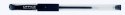 Długopis żelowy OFFICE PRODUCTS, gumowy uchwyt, 0,5mm, czarny