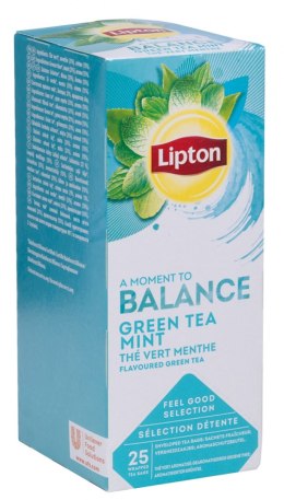 Herbata LIPTON Feel Good Selection, Balance, zielona, miętowa, 25 kopert