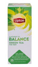 Herbata LIPTON Feel Good Selection, Balance, zielona, 25 kopert