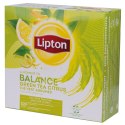 Herbata LIPTON Feel Good Selection, Balance, zielona, cytrusowa, 100 kopert