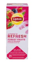 Herbata LIPTON Feel Good Selection, Refresh, owoce leśne, 25 kopert