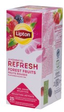 Herbata LIPTON Feel Good Selection, Refresh, owoce leśne, 25 kopert