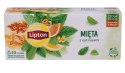 Herbata LIPTON ziołowa, mięta z cytrusami, 20 torebek