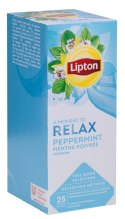 Herbata LIPTON Feel Good Selection, Relax, mięta, 25 kopert