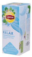 Herbata LIPTON Feel Good Selection, Relax, mięta, 25 kopert