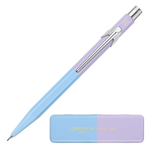 Ołówek mechaniczny 844 0,5mm, Paul Smith Ed4 w pudełku SkyBlue/Lavender