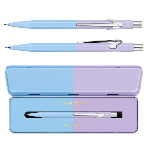 Ołówek mechaniczny 844 0,5mm, Paul Smith Ed4 w pudełku SkyBlue/Lavender