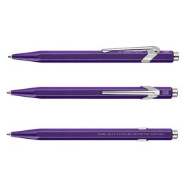 Długopis CARAN D'ACHE 849 Nespresso Arpeggio, M, w pudełku, fioletowy