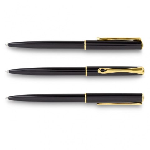 Długopis DIPLOMAT Traveller czarny/złoty