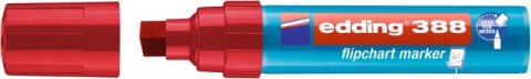Marker do flipchartów e-388 EDDING, 4-12mm, czerwony