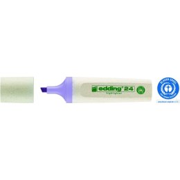 Zakreślacz E-24 ECOLINE EDDING, 2-5 mm, pastelowy fiolet