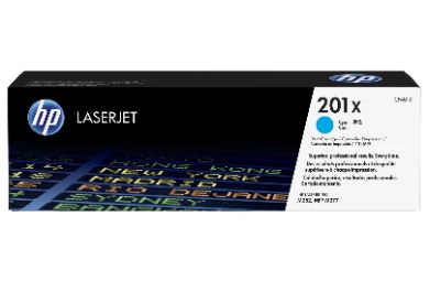 Toner HP 201X CF401X cyjan color laser jet M252/MFP277/2300 kopii