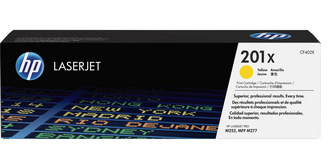 Toner HP 201X CF402X yellow color laser Pro M252/277/2300 stron