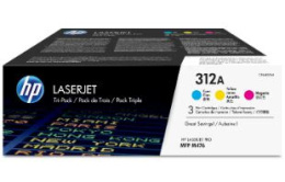 Toner HP 312AM CF440AM Cyan, magenta, yellow color laser jet Pro M476 3x2700 stron