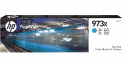 Tusz Hp 973X F6T81AE cyan do PageWide Pro 452DW / DWT / 477DW / DWT / 7 tys stron