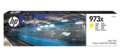 Tusz HP 973X F6T83AE yellow do PageWide Pro 452DW / DWT / 477DW / DWT / 7 tys stron