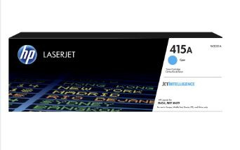Toner HP 415A W2031A cyan color laser jet pro M454/ M479 2100 stron