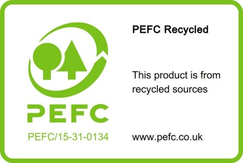 Bloczek samoprzylepny ekologiczny POST-IT® (R330-1T), Z-notes, 76x76mm, 16x100 kart., żółty