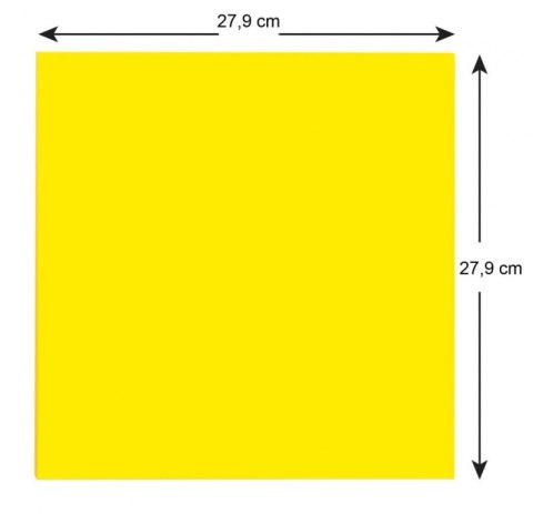 Karteczki samoprzylepne POST-IT® Super Sticky Big Notes (BN11 -EU), 280x280mm,1x30 kart., żółte