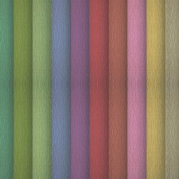 Bibuła marszczona Creatinio 50x200 mix pastelowy komplet 10 sztuk 400153932 TOP-2000