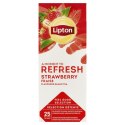 Herbata LIPTON Feel Good Selection, Refresh, truskawka, 25 kopert