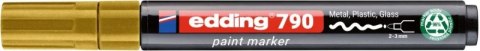 Marker olejowy e-790 EDDING, PCR, złoty