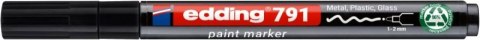 Marker olejowy e-791 EDDING, PCR, czarny
