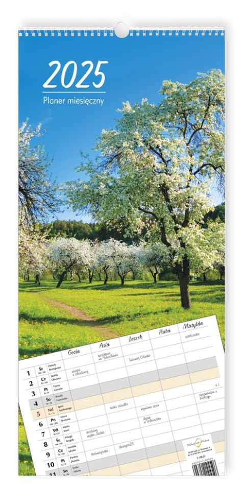 Planer miesięczny 2026 Michalczyk i Prokop T-109-01