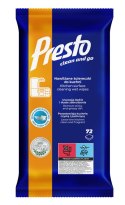 Ściereczki gospodarcze PRESTO, do kuchni, 72szt., białe