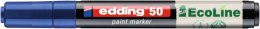 Marker olejowy na bazie wody e-50 EDDING EcoLine, 2-3mm, niebieski