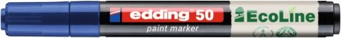 Marker olejowy na bazie wody e-50 EDDING EcoLine, 2-3mm, niebieski