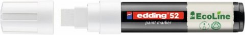 Marker olejowy na bazie wody e-52 EDDING EcoLine, 4-15mm, biały