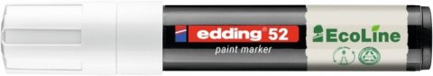Marker olejowy na bazie wody e-52 EDDING EcoLine, 4-15mm, biały