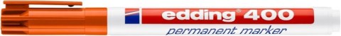 Marker permanentny e-400 EDDING, 1mm, pomarańczowy