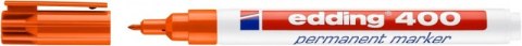 Marker permanentny e-400 EDDING, 1mm, pomarańczowy
