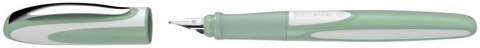 Pióro wieczne SCHNEIDER Ray, M, pud. plastikowe, zielono-białe