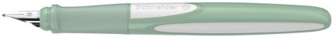 Pióro wieczne SCHNEIDER Ray, M, pud. plastikowe, zielono-białe