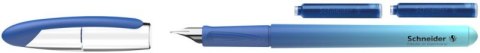 Pióro wieczne SCHNEIDER Voyage M + 2 naboje, blister, mix kolorów